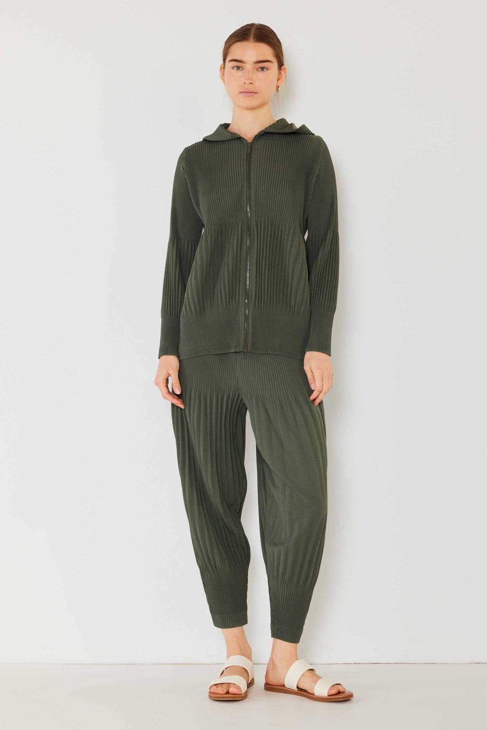 Marina West Swim Pleated Unisex Aladdin Plisse Pants - DaTrendStore.Com