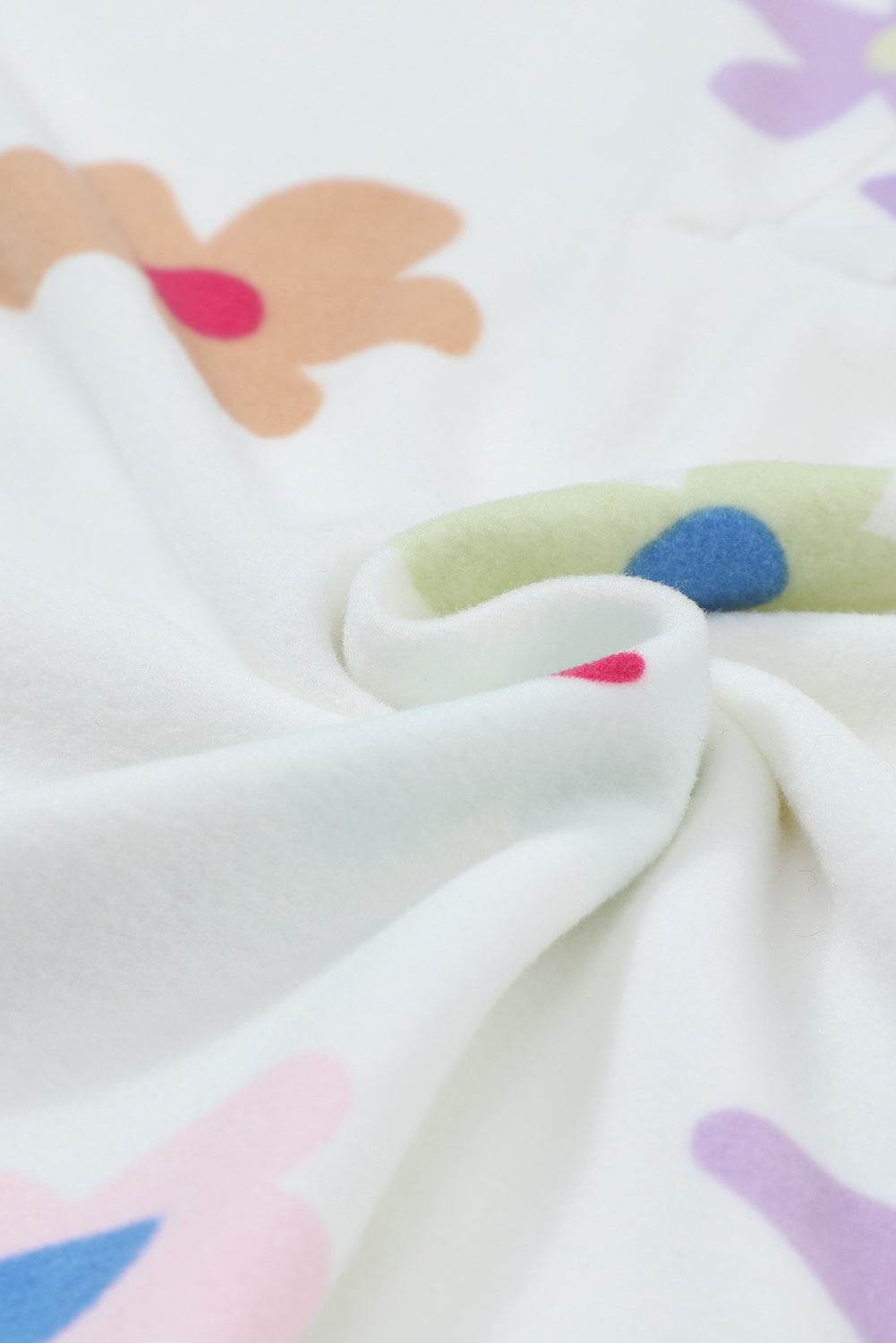 Printed Quarter Button Top and Drawstring Shorts Lounge Set - DaTrendStore.Com