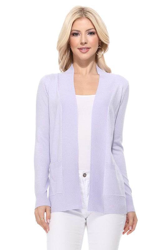 Open Front Shrug Sweater Knit Cardigan - DaTrendStore.Com