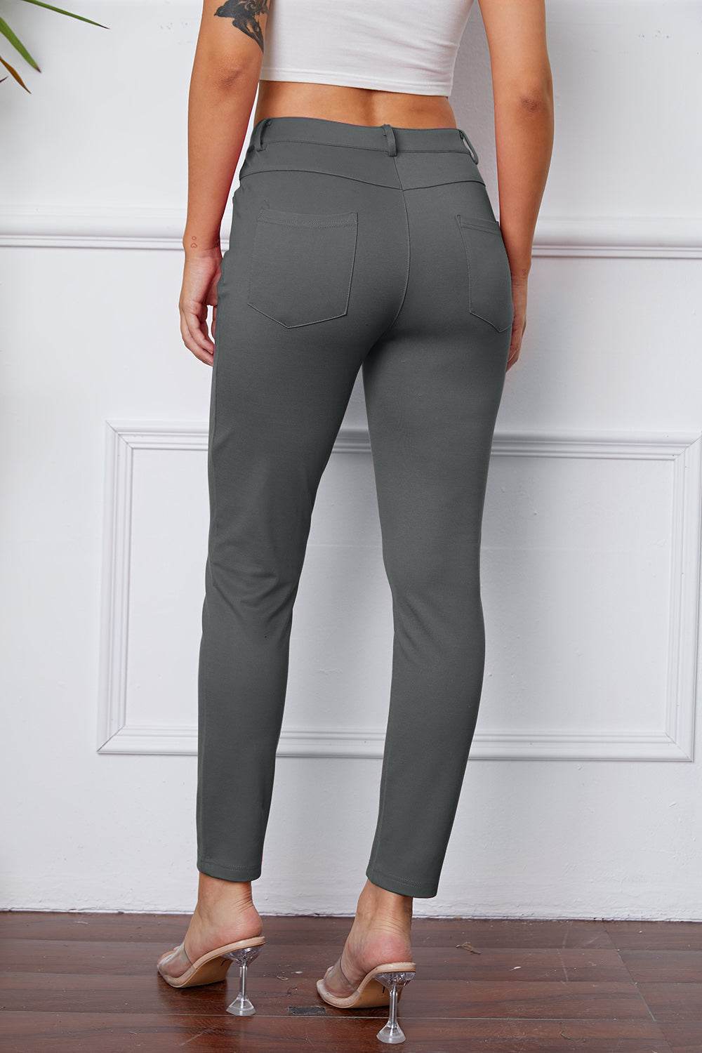 StretchyStitch Pants by Basic Bae - DaTrendStore.Com