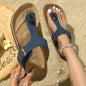 Toe Post Flat Sandals