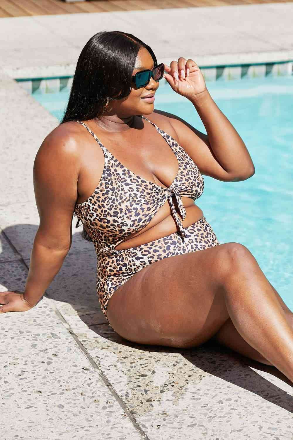 Marina West Swim Lost At Sea Cutout One-Piece Swimsuit - DaTrendStore.Com