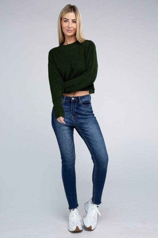 Mock Neck Pullover - DaTrendStore.Com