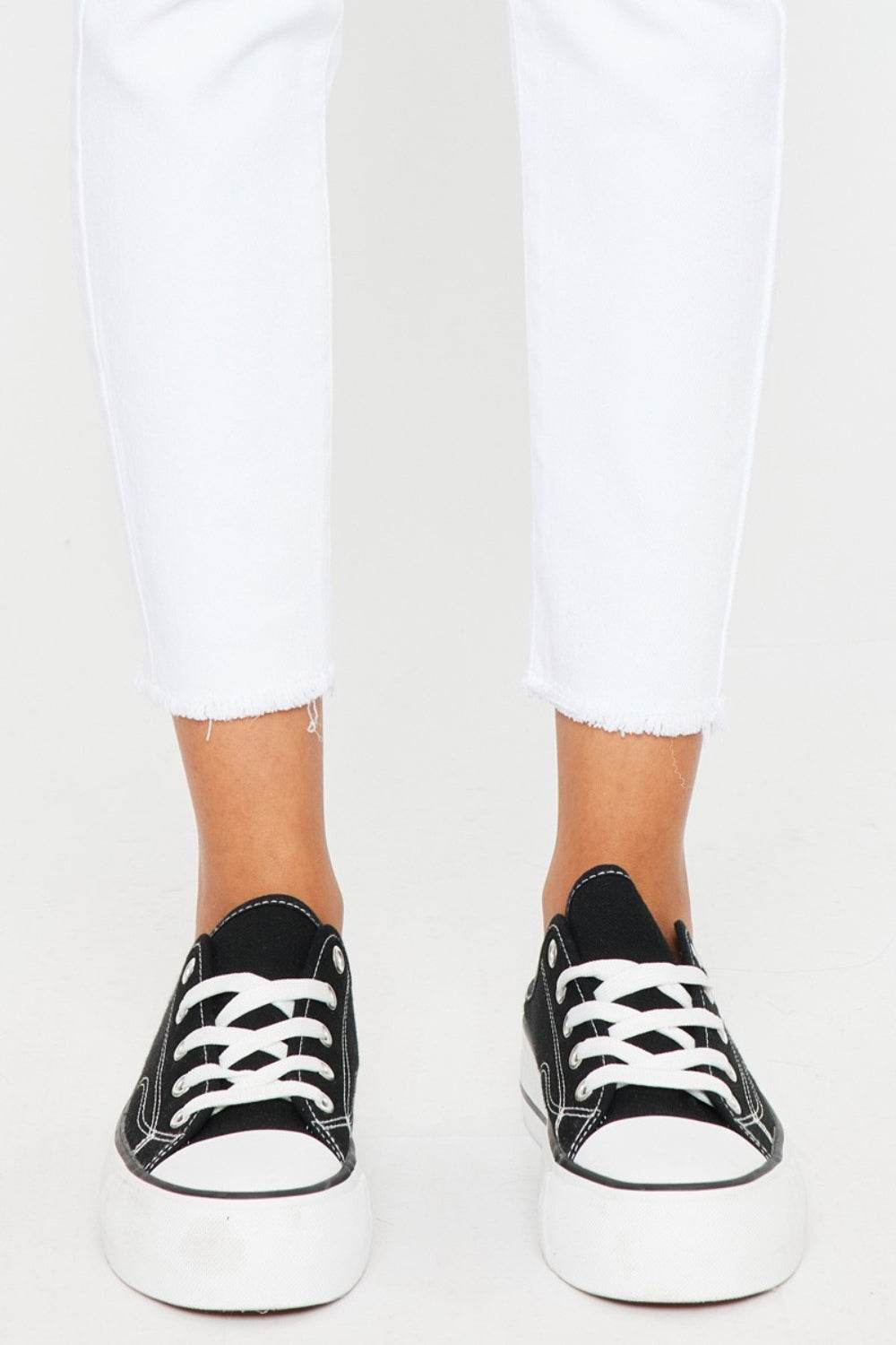 Kancan Mid Rise Ankle Skinny Jeans - DaTrendStore.Com
