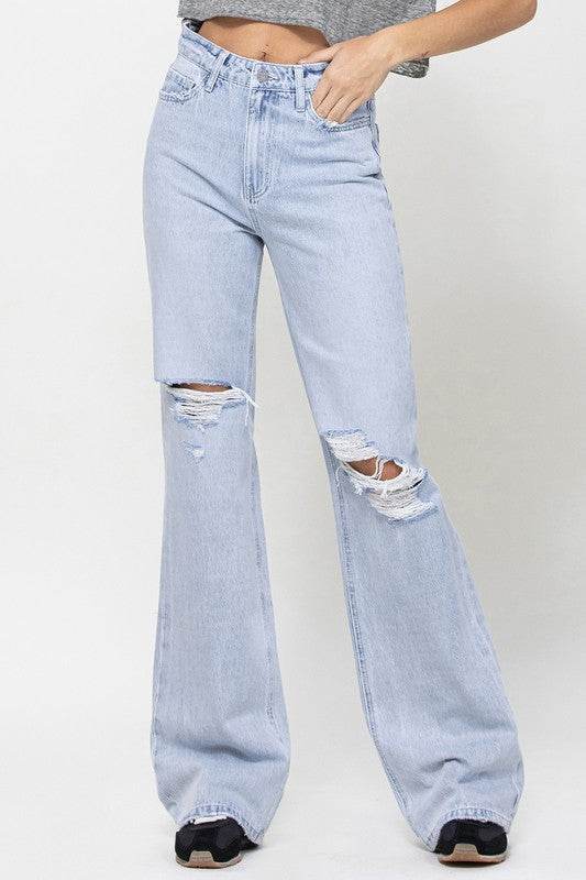 90's Vintage Flare Jeans - DaTrendStore.Com