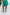 White Birch Full Size Cheer You On Mini Skirt in Green - DaTrendStore.Com