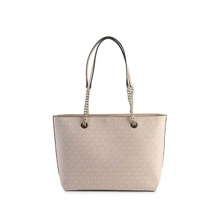 Michael Kors - Michael Kors Medium fornt zip Chain Tote Bag 35R3GTTT2V BUFF - DaTrendStore.Com
