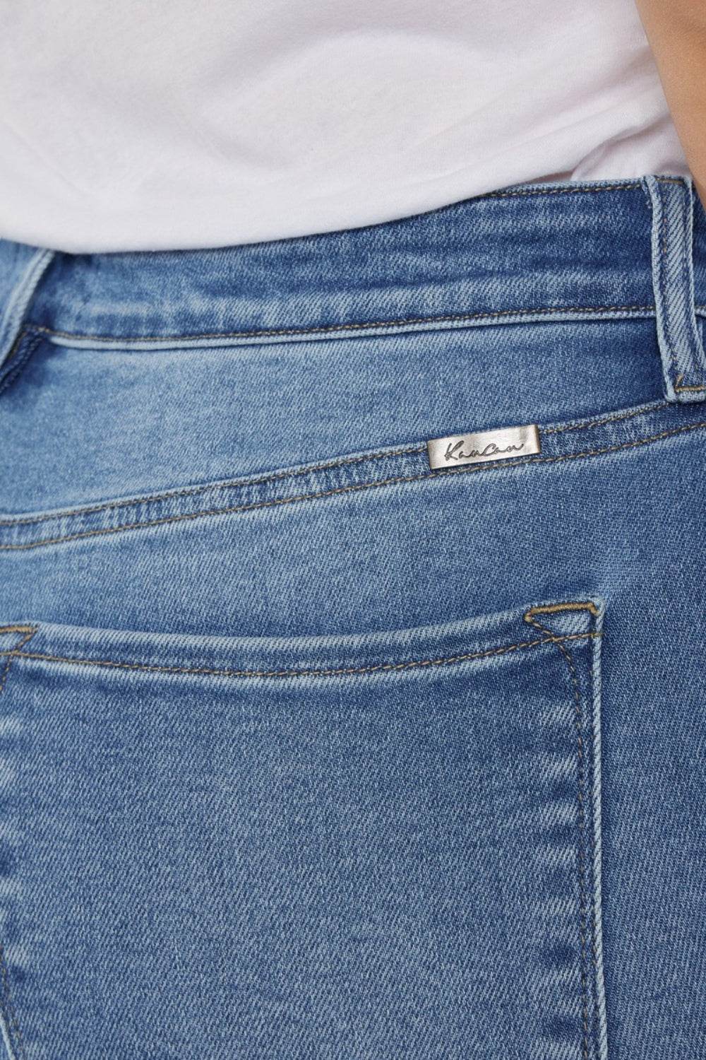 Kancan Full Size Cat's Whiskers High Waist Jeans - DaTrendStore.Com