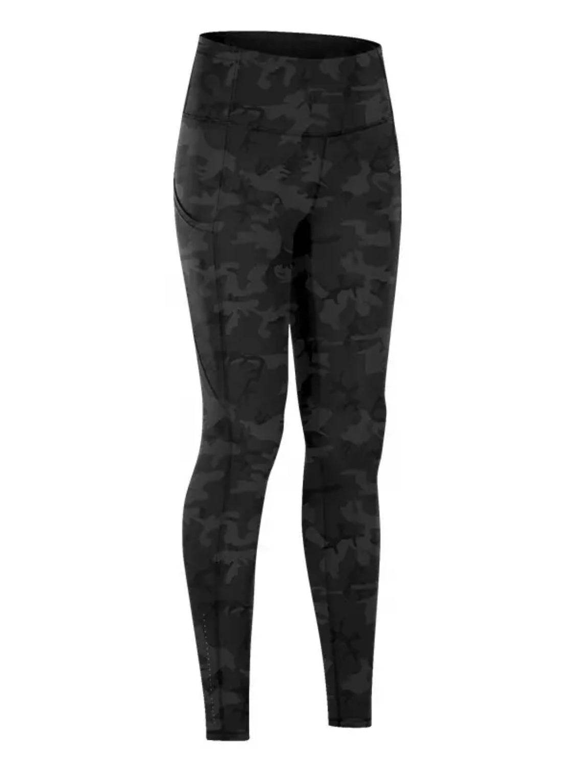 Wide Waistband Sports Leggings - DaTrendStore.Com
