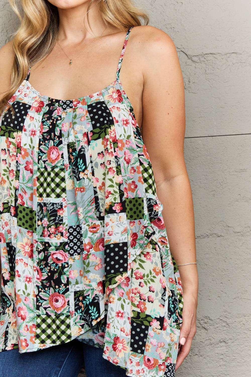 Ninexis Hang Loose Tulip Hem Cami Top - DaTrendStore.Com