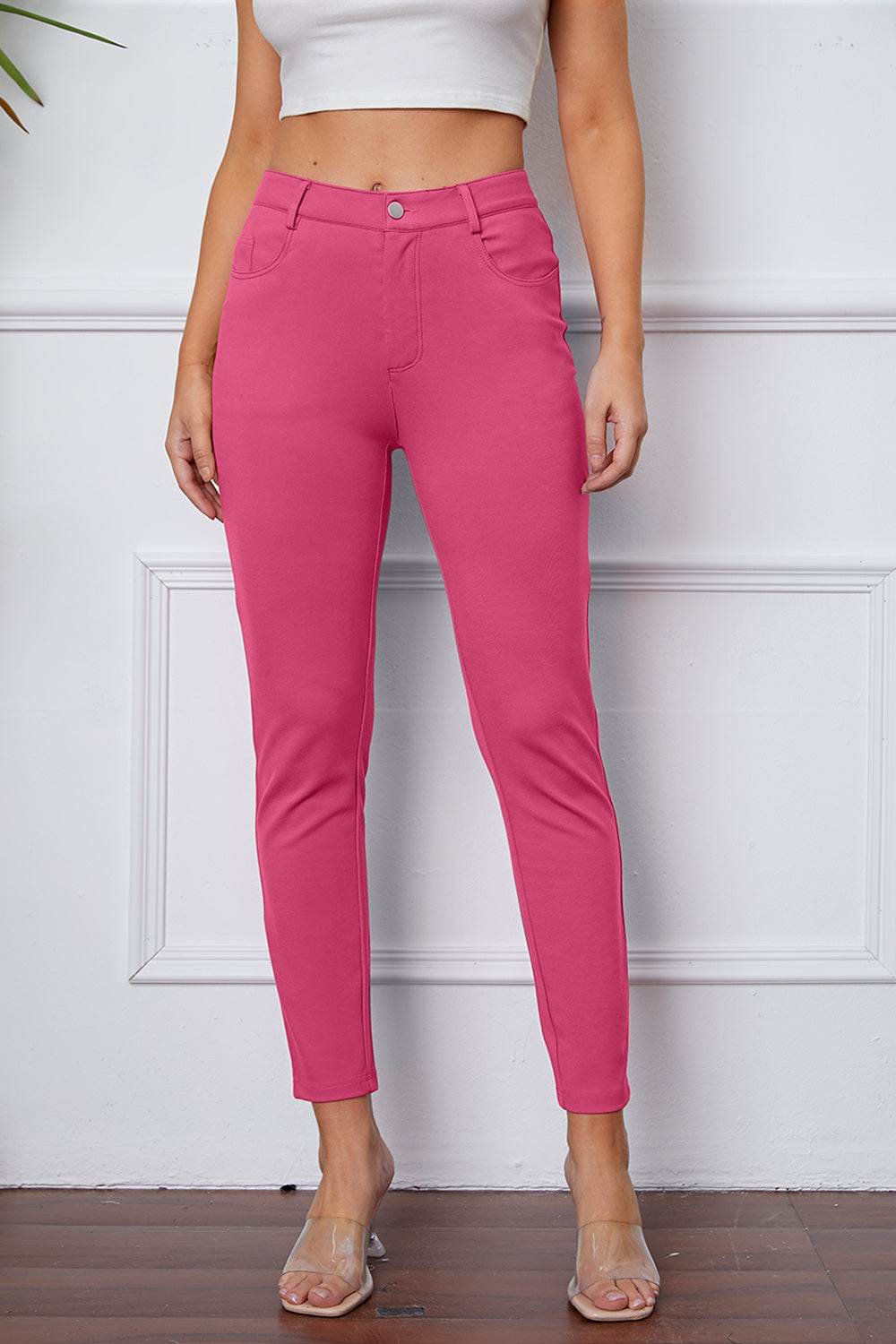 StretchyStitch Pants by Basic Bae - DaTrendStore.Com