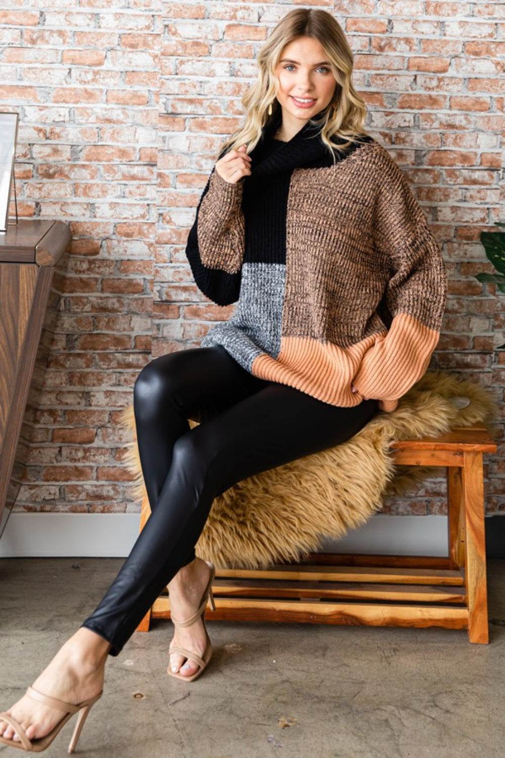 First Love PU Leather High Waist Pants - DaTrendStore.Com