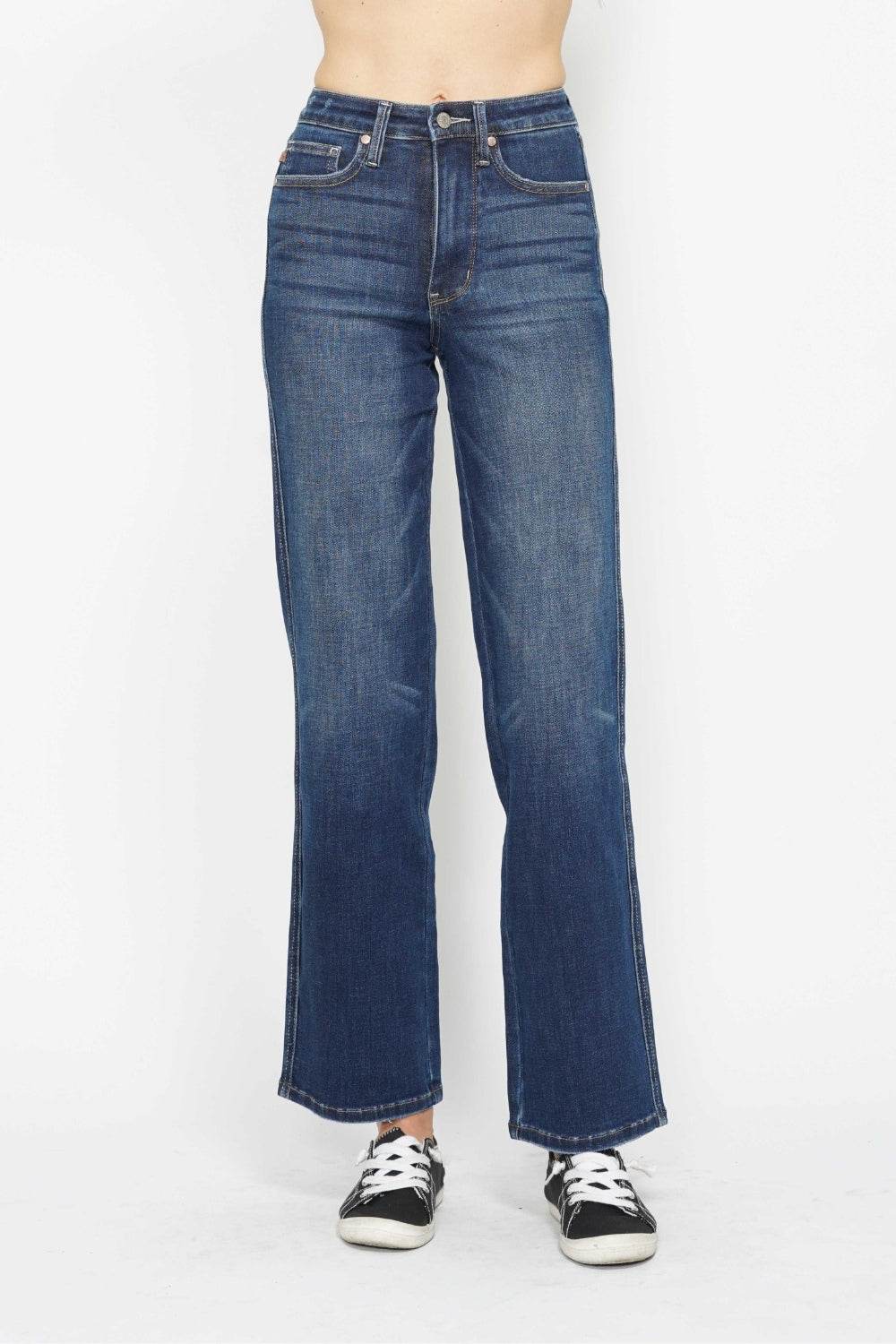 Judy Blue Full Size High Waist Tummy Control Jeans - DaTrendStore.Com