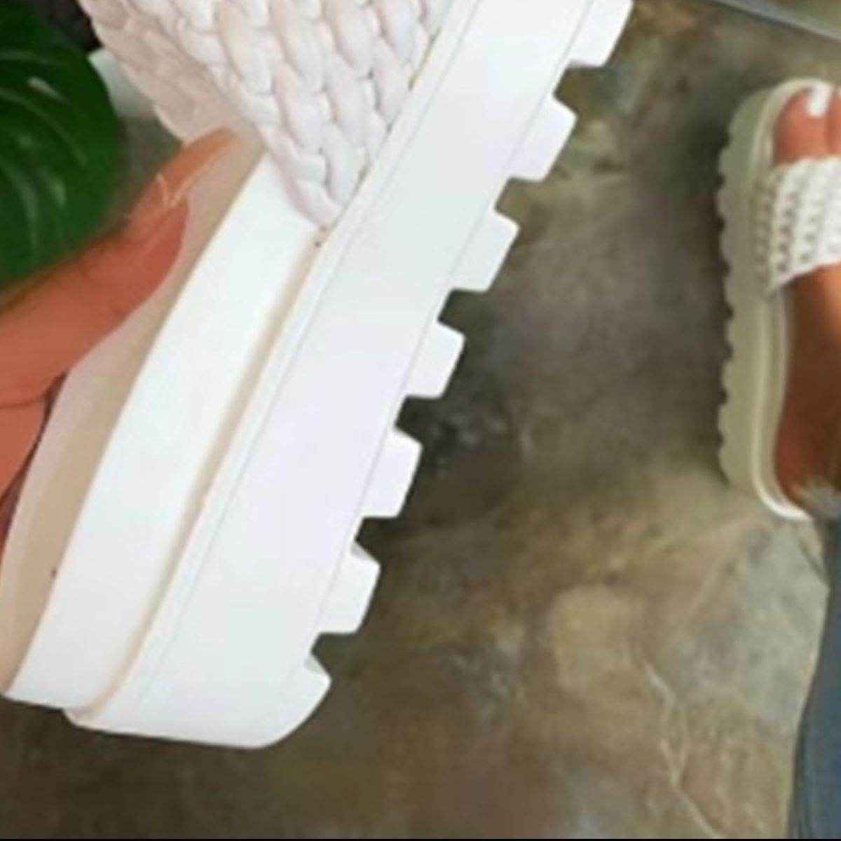 PU Leather Open Toe Platform Sandals - DaTrendStore.Com