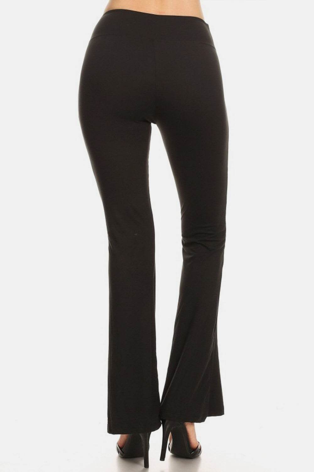 Leggings Depot High Waist Flare Leggings - DaTrendStore.Com