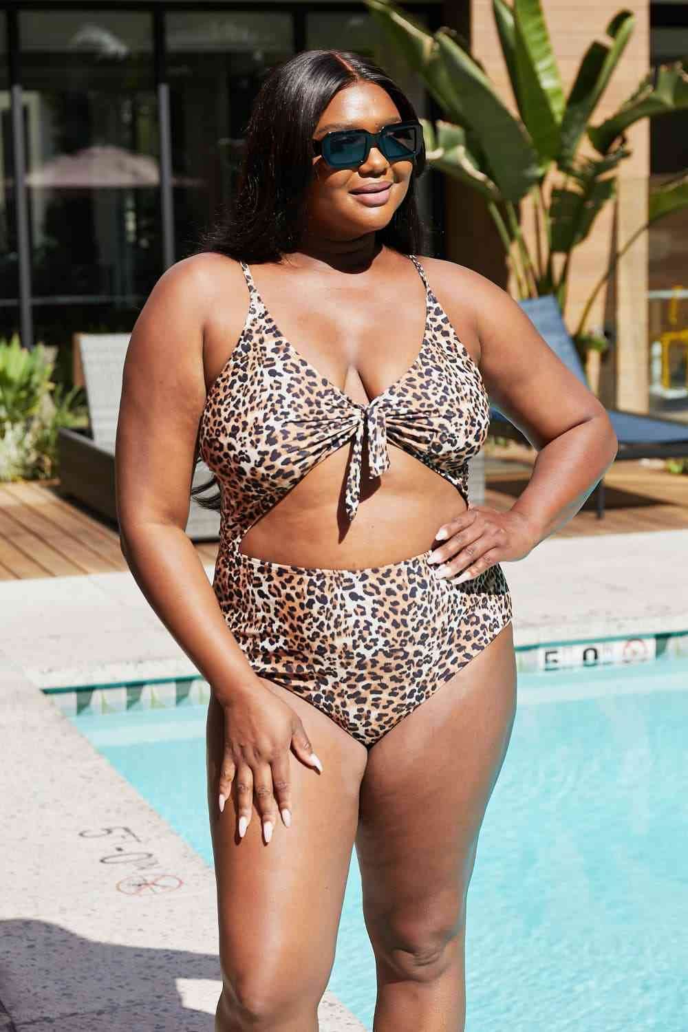 Marina West Swim Lost At Sea Cutout One-Piece Swimsuit - DaTrendStore.Com