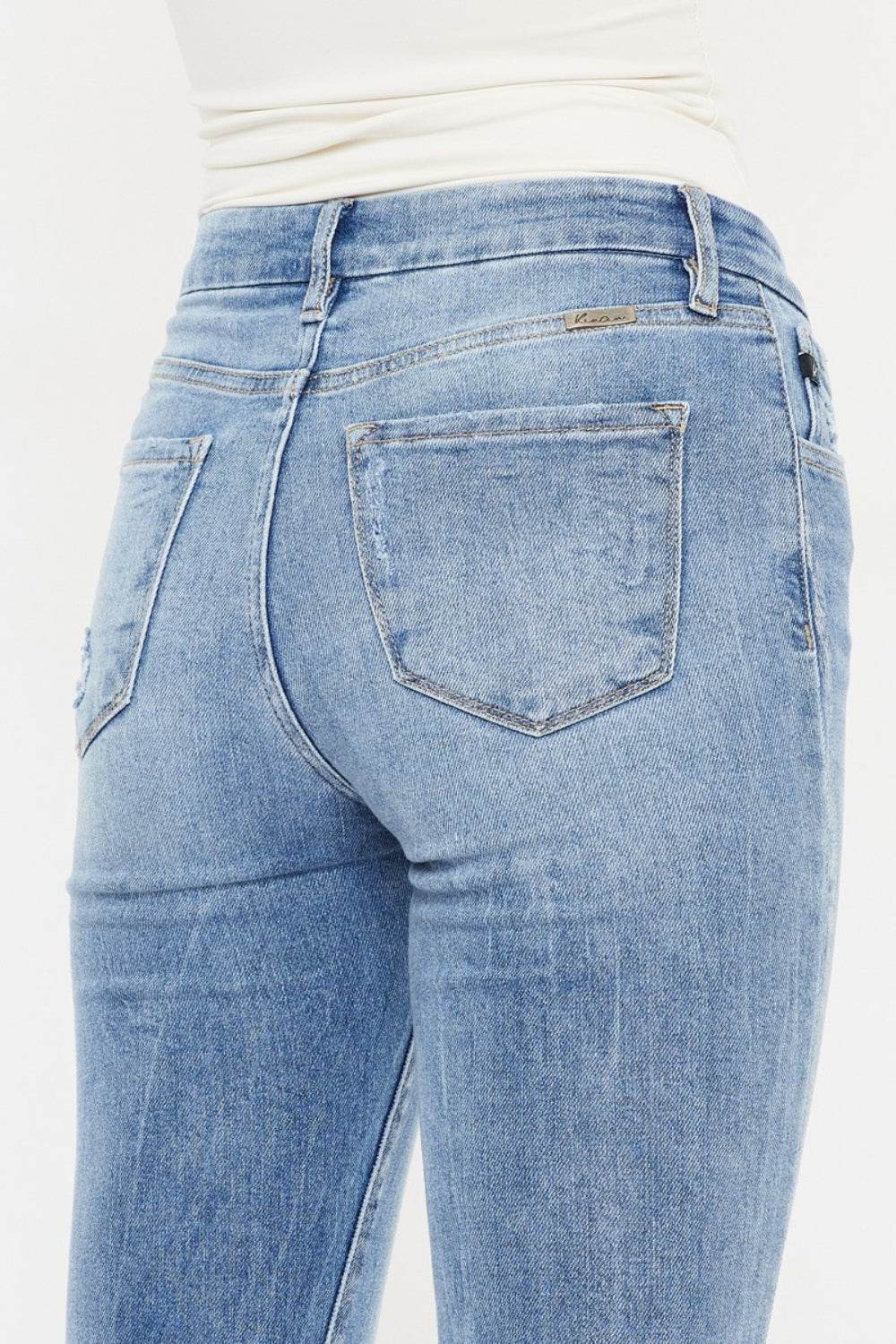 Kancan High Waist Cat's Whiskers Skinny Jeans - DaTrendStore.Com