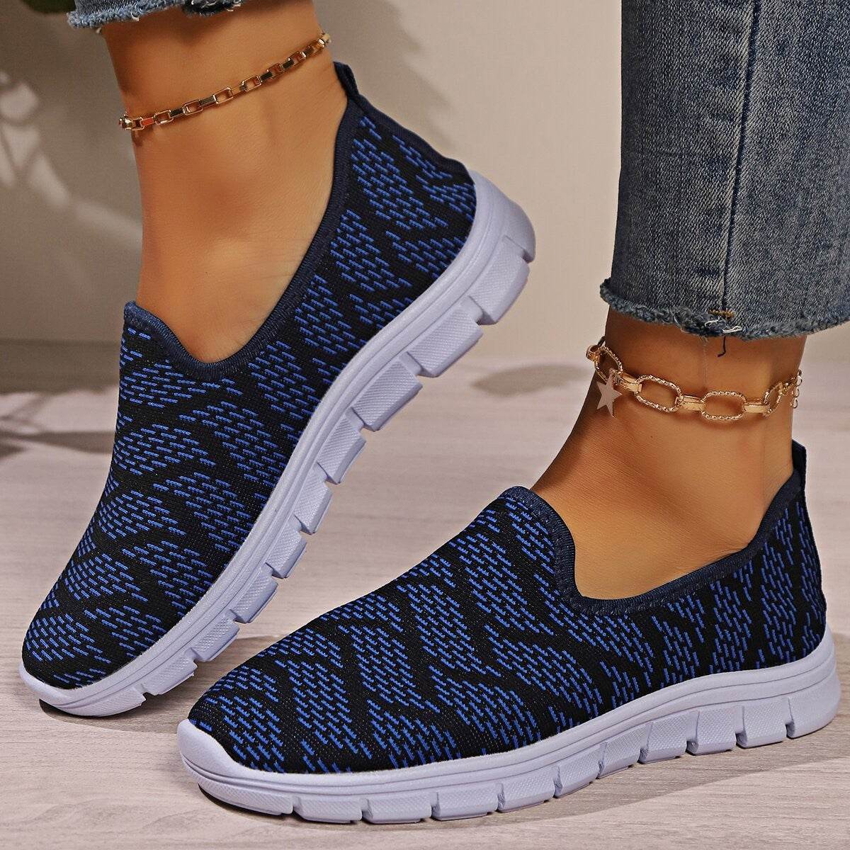 Round Toe Flat Slip-Ons - DaTrendStore.Com