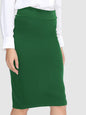 High Waist Wrap Skirt