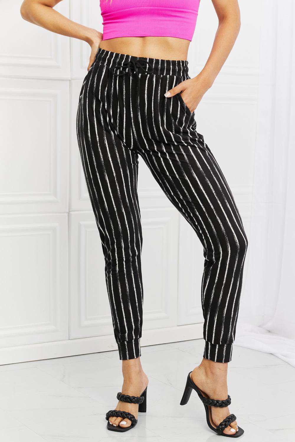 Leggings Depot Stay In Full Size Joggers - DaTrendStore.Com