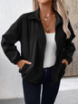 Ivy Lane Pocketed Zip Up Long Sleeve Jacket