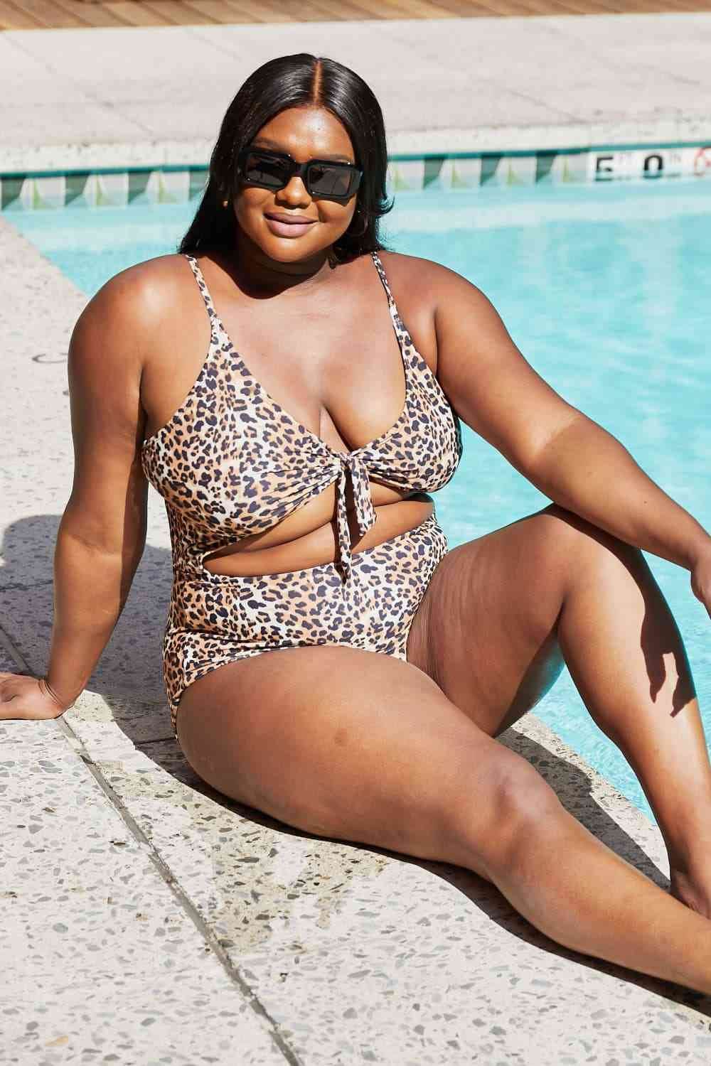 Marina West Swim Lost At Sea Cutout One-Piece Swimsuit - DaTrendStore.Com