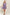 ADORA Mauve Ruffled Cap-Sleeve Mesh Dress