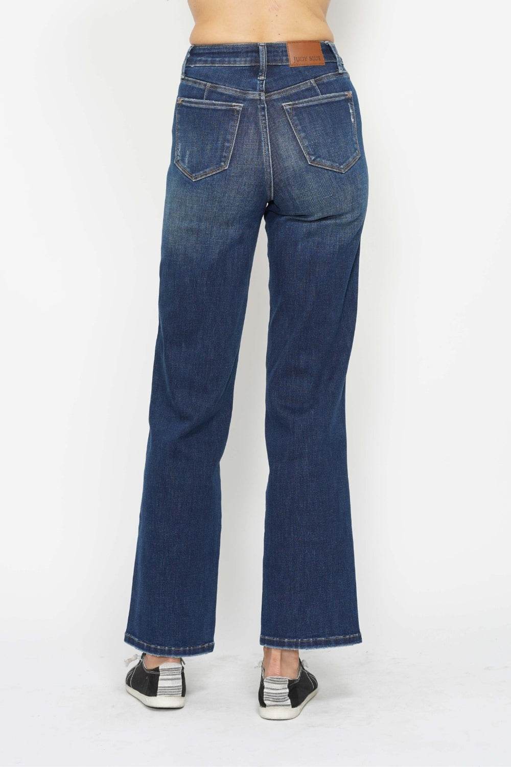 Judy Blue Full Size High Waist Tummy Control Jeans - DaTrendStore.Com