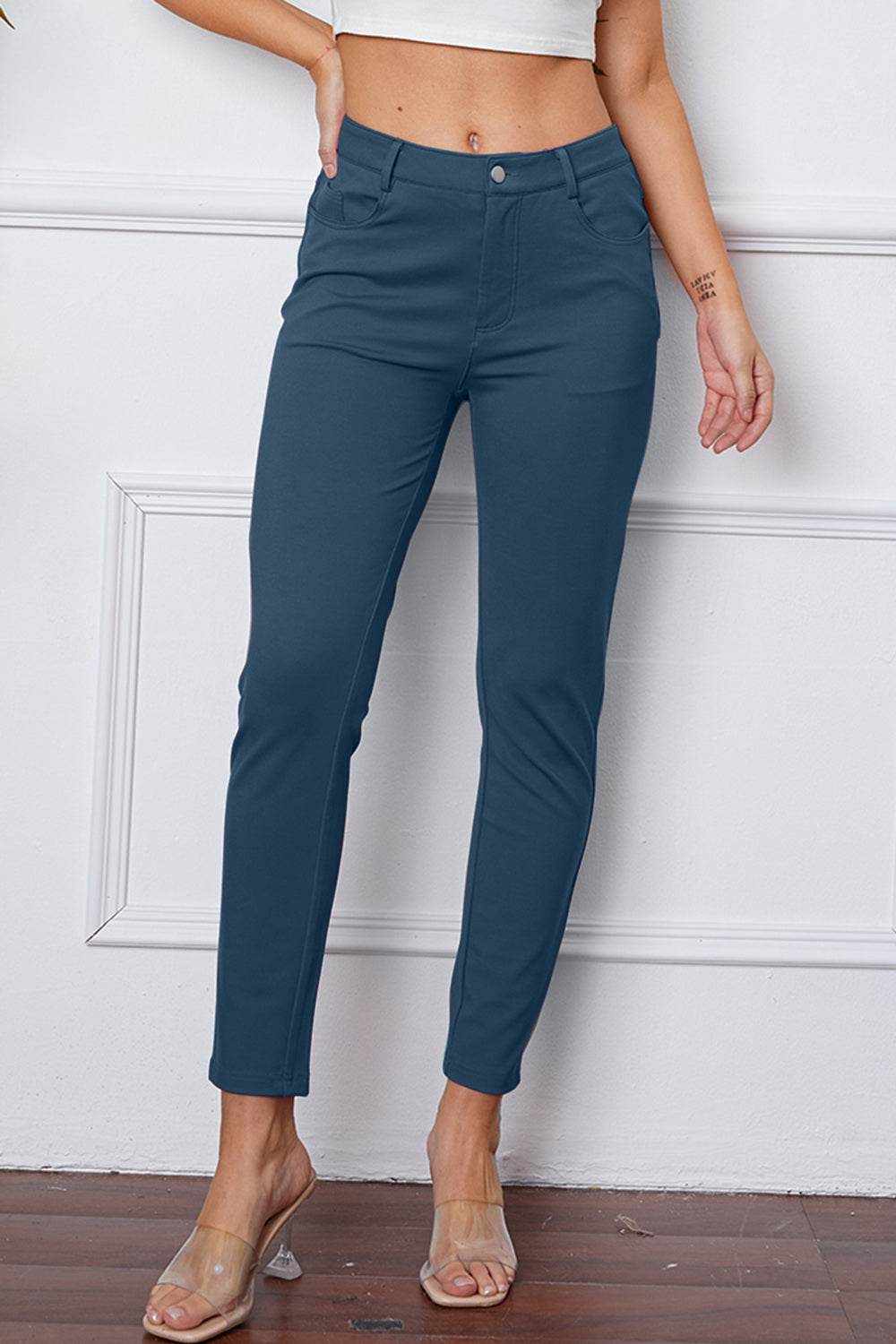 StretchyStitch Pants by Basic Bae - DaTrendStore.Com