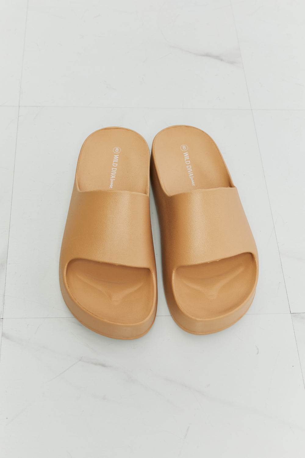WILD DIVA Summer Feels Platform Slide - DaTrendStore.Com