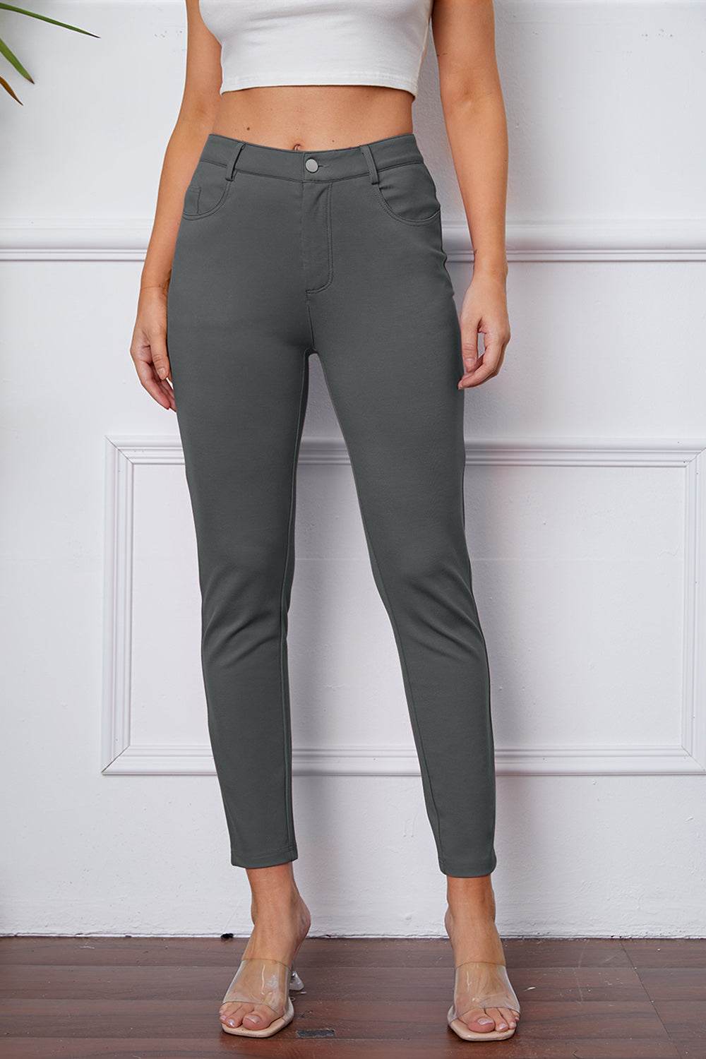StretchyStitch Pants by Basic Bae - DaTrendStore.Com