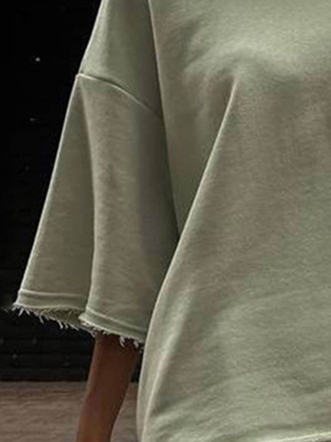 Pocketed Round Neck Half Sleeve Top and Shorts Set - DaTrendStore.Com