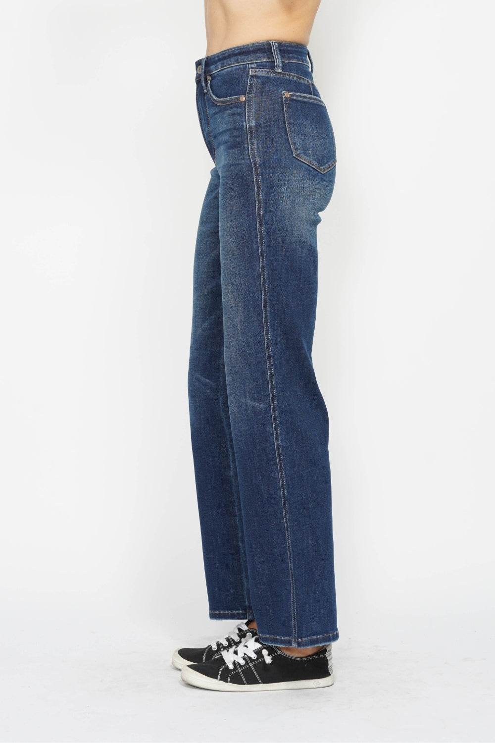Judy Blue Full Size High Waist Tummy Control Jeans - DaTrendStore.Com