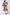 Cascade Ruffle Sleeve Frill Tiered Bottom Print Midi Dress