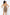 Spaghetti Strap Mesh Mini Dress - Nude