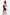 Spaghetti Strap Mesh Mini Dress - Black