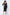 Long Sleeve Midi Dress With Low V Neck Front And Back With Ruching On Sides And Chest