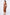 Trendy Front Shirring Cut-out Long Sleeved Dress - Mocha