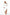 Plus Size Cream Waterfall-Ruffle Sweater Dress