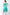 Plus Mint Lace Details Handkerchief Hem Midi Dress