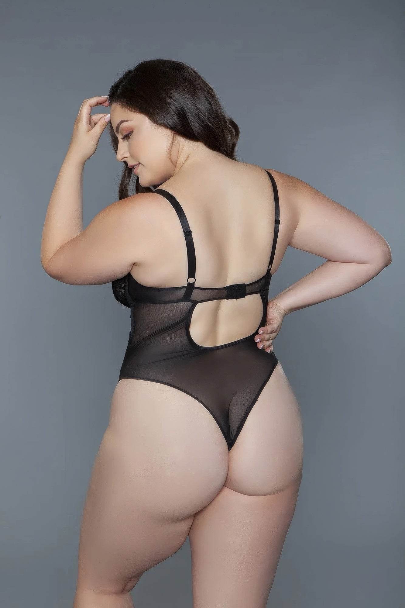 1 Pc Underwired Cups Bodysuit - DaTrendStore.Com