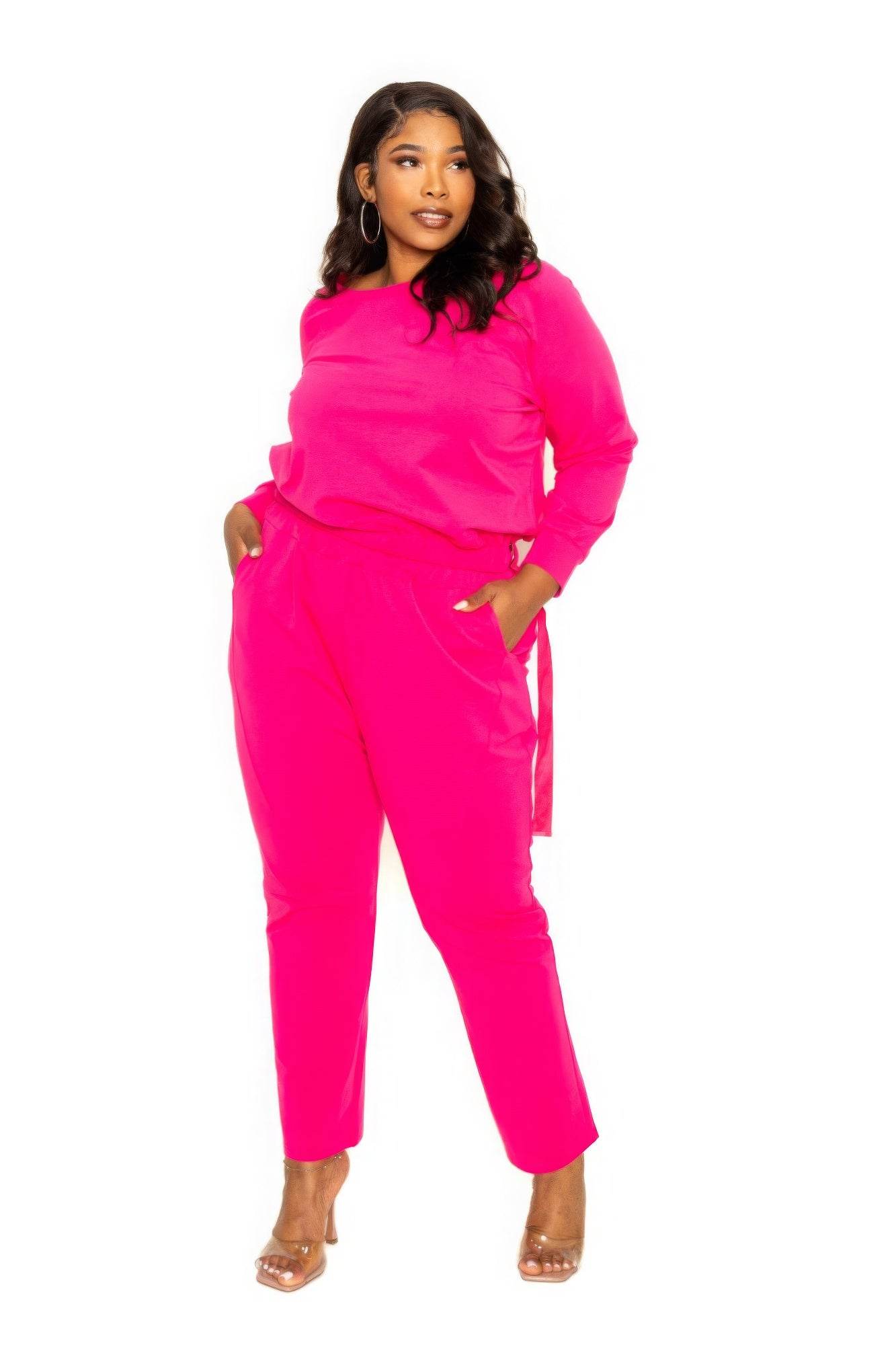 Grommet Detail Lounge Sets - DaTrendStore.Com
