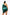 Hunter Rhinestone Drawcord Unbalance Dress
