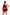 Burgundy Rhinestone Drawcord Unbalance Dress