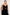 Samba Rhinestone Belt Velvet Jumpsuit - Black