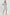 Off Shoulder Ruffle Dress - Misty Blue