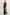 Sleeveless Power Shoulder Slitted Maxi Dress - Black