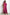 Plus Size Hidden Pocket Batwing Sleeve V Neck Long Dress - DaTrendStore.Com