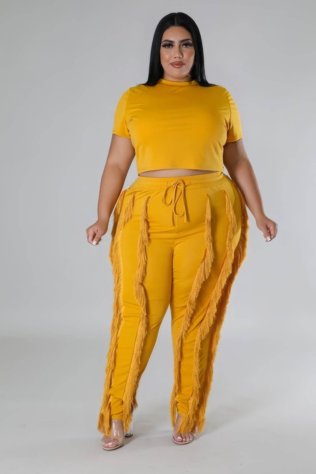 Crop Top Two-piece Set - DaTrendStore.Com