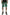 Men's Camo Belted Cargo Shorts in Green